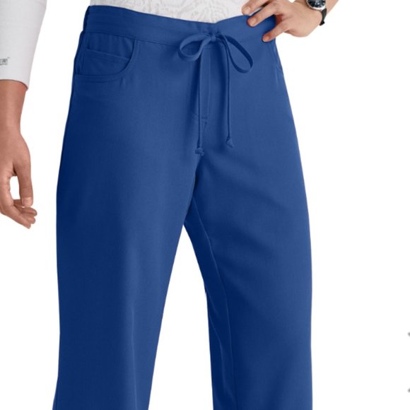 Grey's Anatomy Collection Classic 5 Pocket Drawstring Scrub Pants - Picture 1 of 4